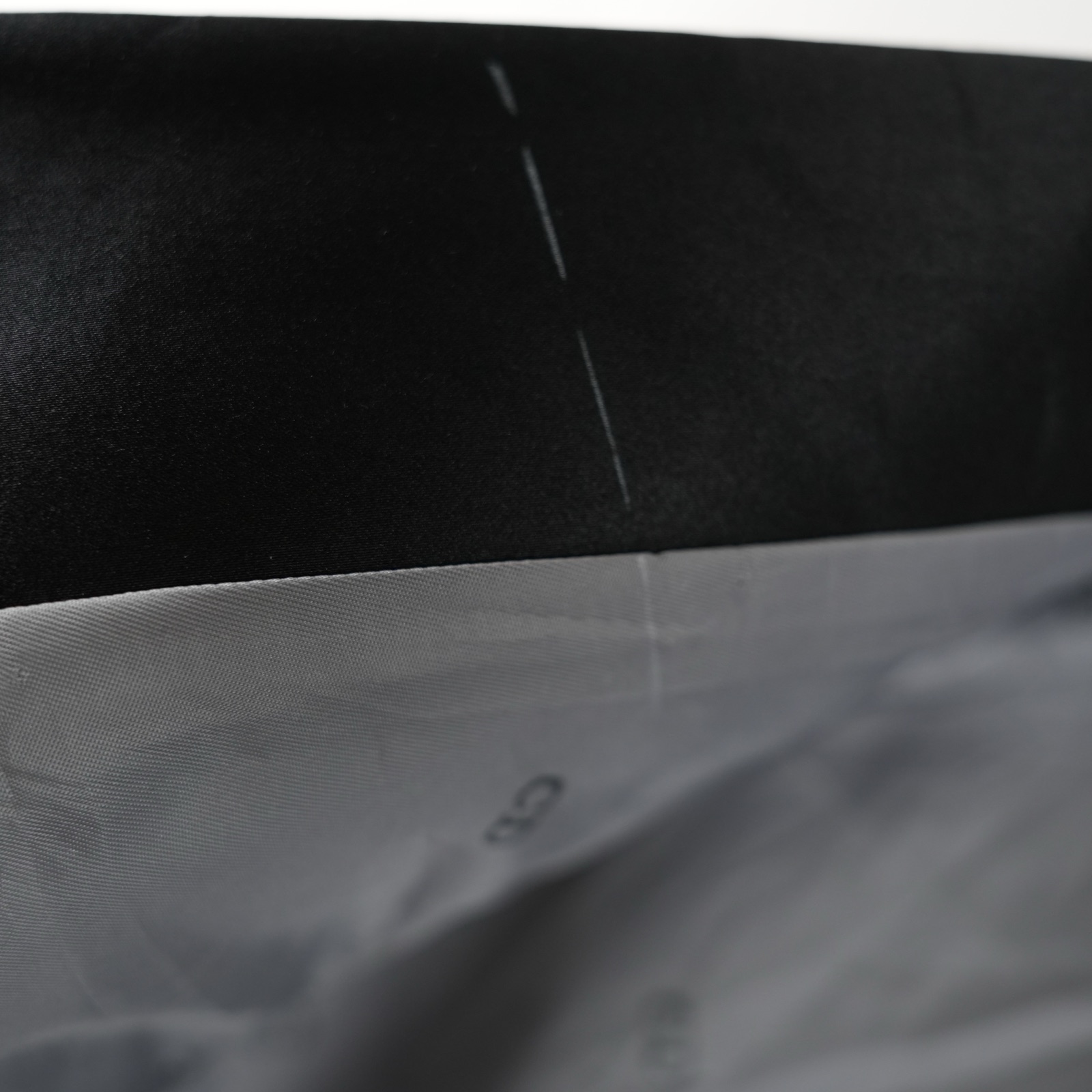 Giacca da sera nera Christian Dior Monsieur con revers in raso — vista 4