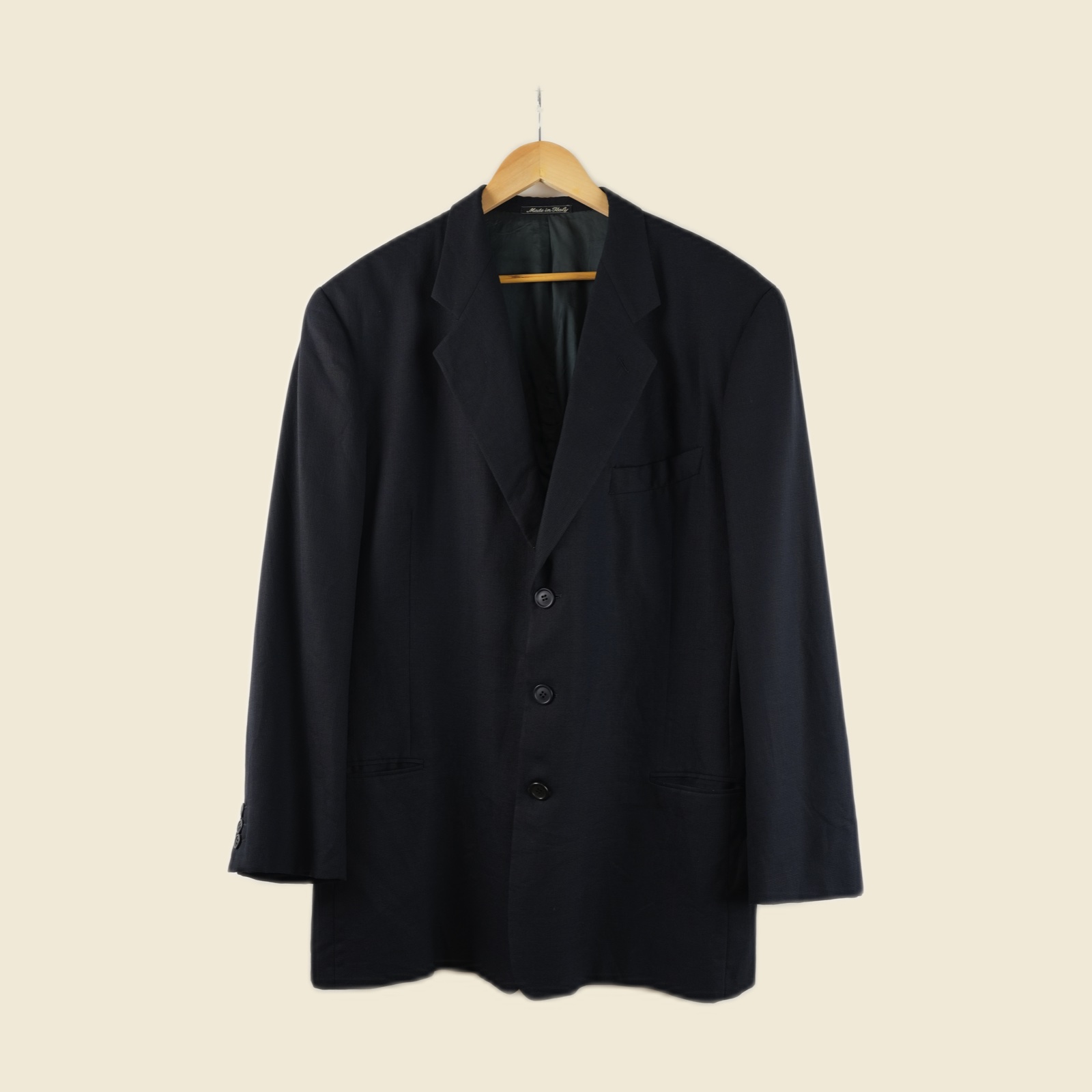 Giacca blu Armani Le Collezioni a tre bottoni