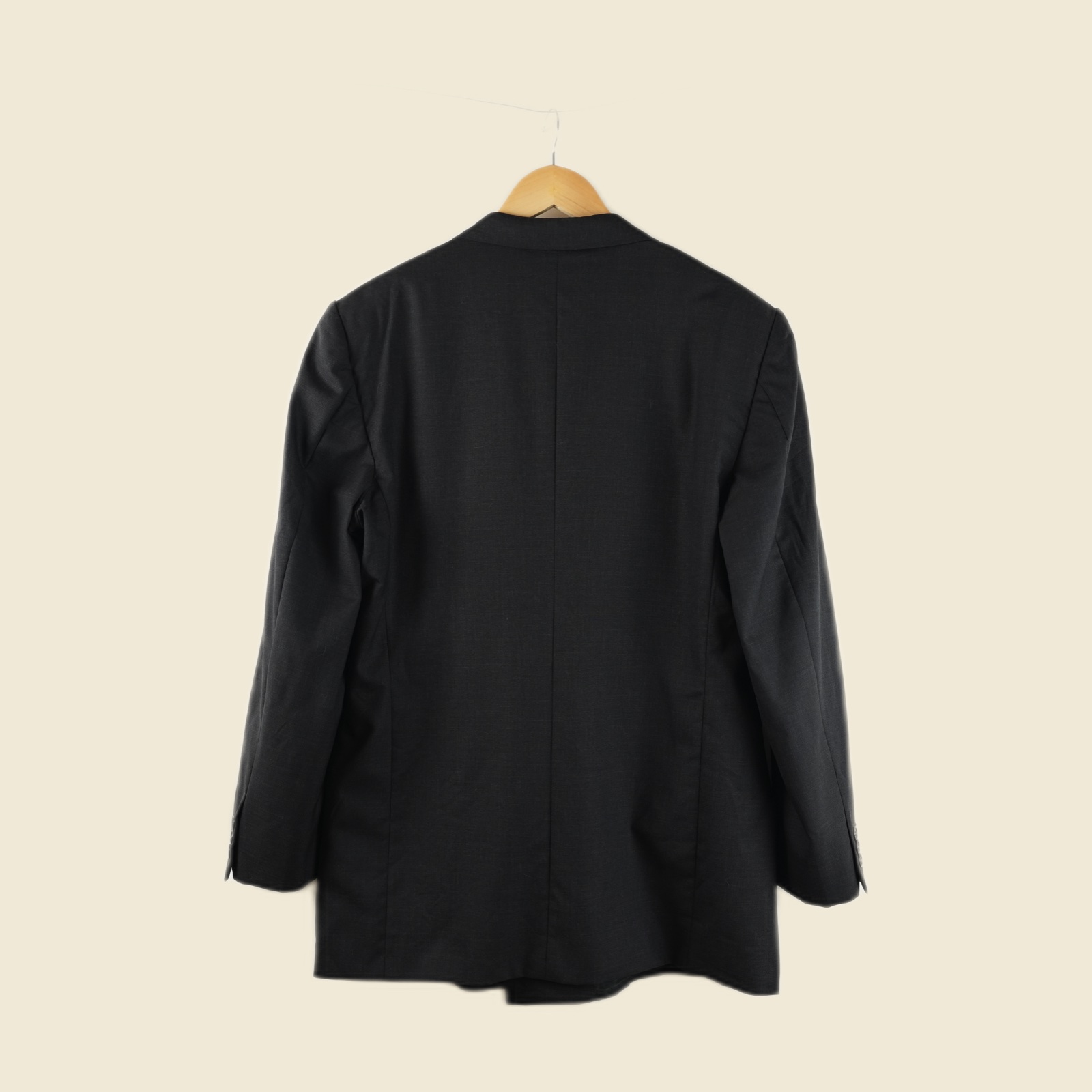 Giacca doppiopetto grigio scuro Armani Le Collezioni — vista 4