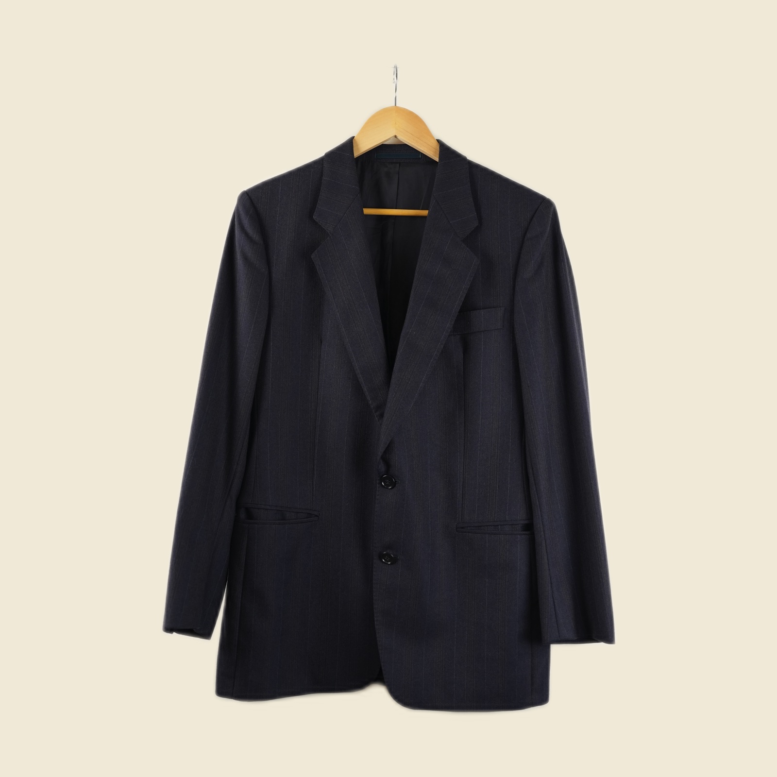 Giacca blu Hugo Boss a due bottoni