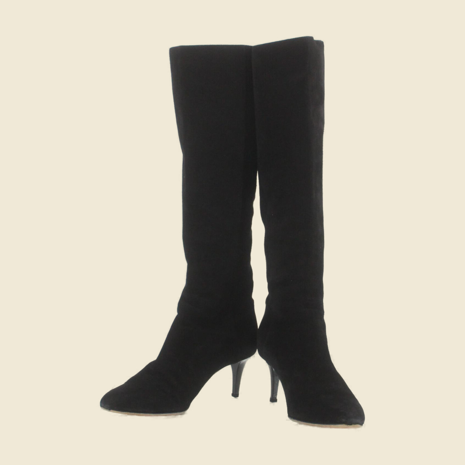 Stivali Jimmy Choo neri con gambale lungo e tacco alto