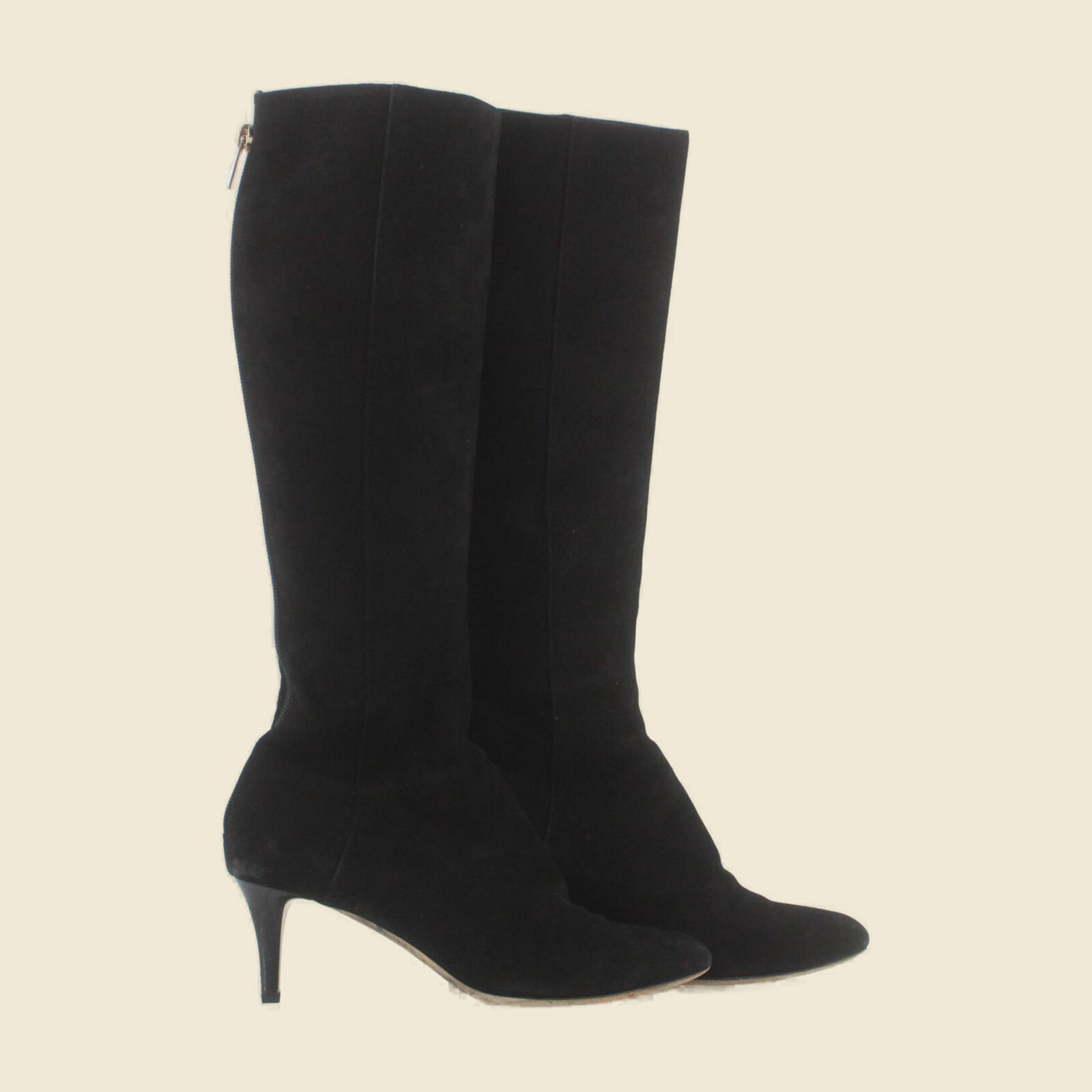 Stivali Jimmy Choo neri con gambale lungo e tacco alto — vista 2